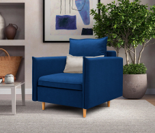 Кресла-кровати, Кресло кровать Оливер, микровелюр