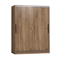 Шкафы-купе 2-х дверные, Шкаф-купе 2-дв  Strike 1600 лдсп/лдсп  (в2105*ш1600*г595)