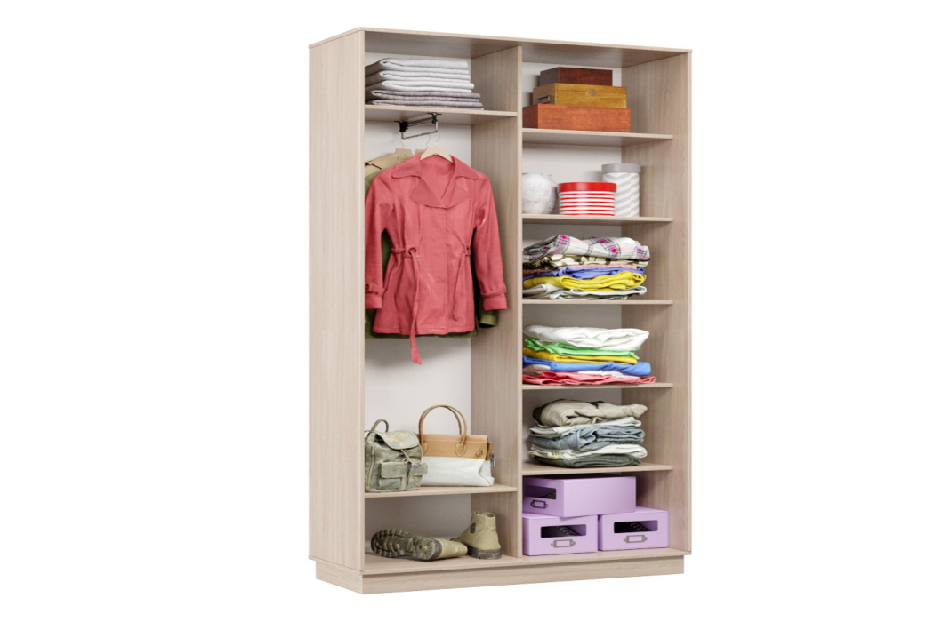 Шкафы-купе, Шкаф-купе Премьер Лайт 01 Мини (08;11) двухдверный