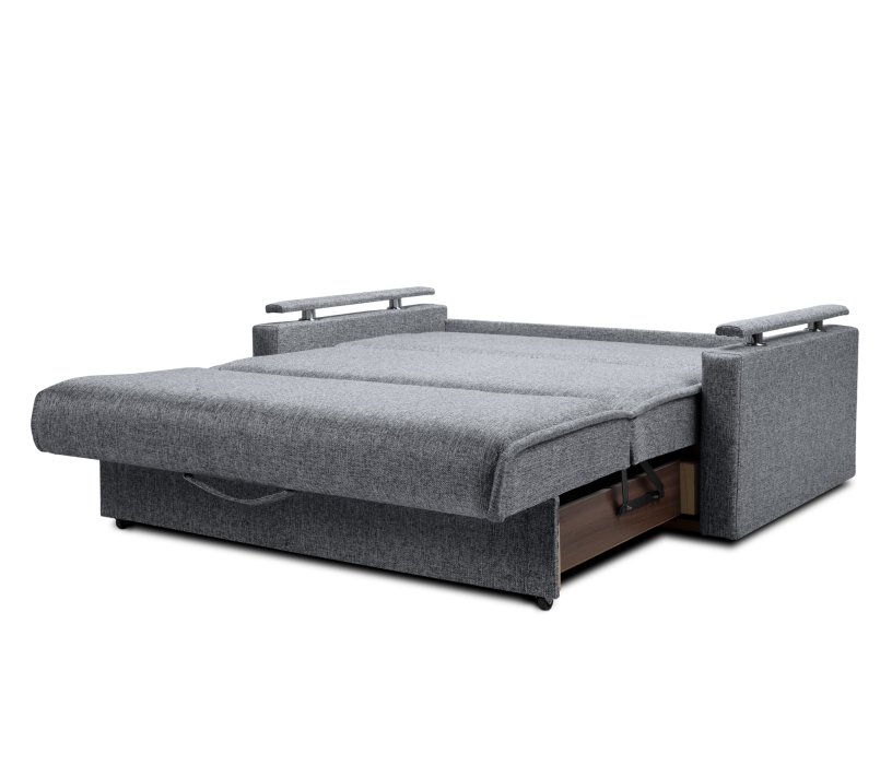 Диваны с ящиком для белья, Диван-аккордеон 1,0, рогожка