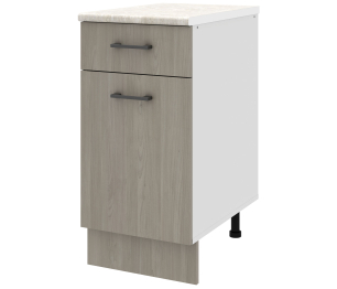Шкаф напольный со столешницей с 1-м ящиком 40 см Иола