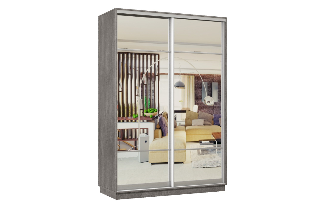 Шкафы-купе, Шкаф-купе Премьер Лайт 12 (11;11) двухдверный