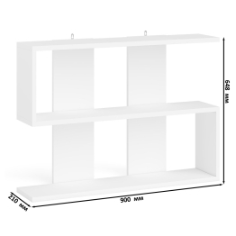 Тумба-комод Мори МК1200.3 с письменным столом правый и полкой для книг и журналов