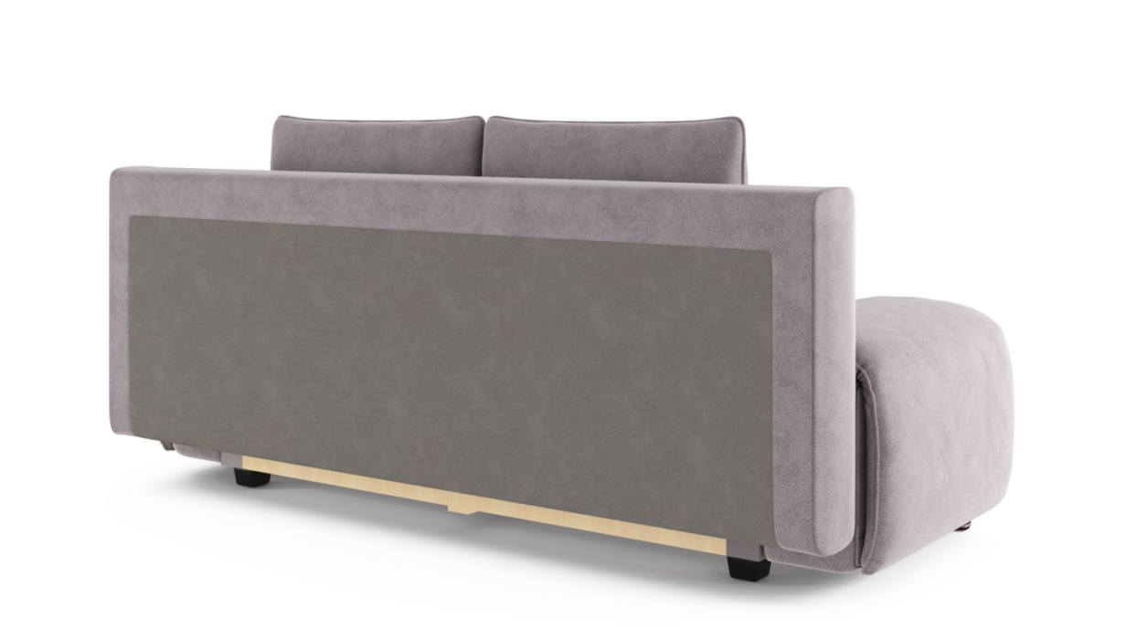 Диваны с ящиком для белья, Диван прямой Милан-1 Велюр