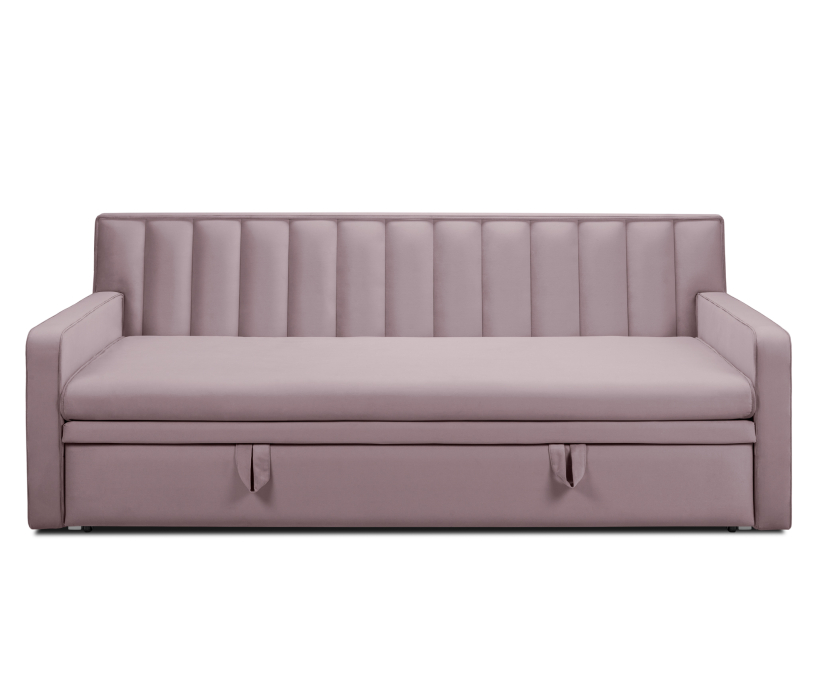 Мягкая кровать, Кровать тахта Манхэттен НПБ 1600, микровелюр