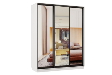 Шкаф-купе Премьер 24 белый