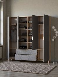 Шкаф распашной Марвин 4