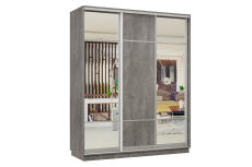 Шкафы-купе 3-х дверные, Шкаф-купе Премьер Лайт 21 (11;08;11) трехдверный