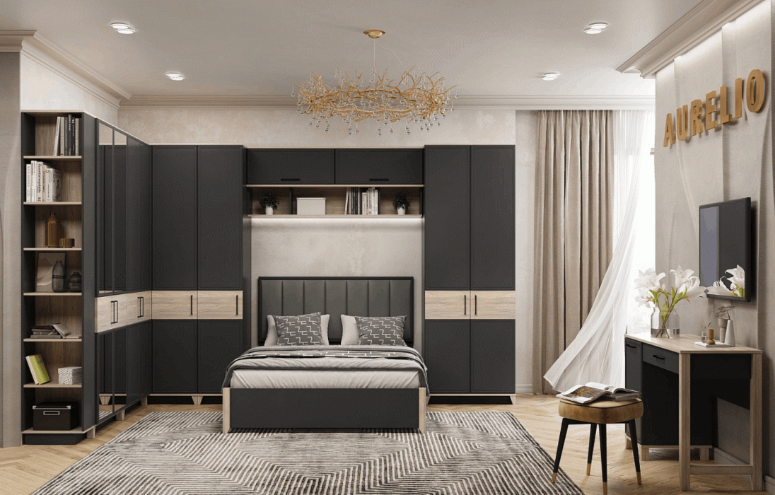 Настенные полки, Модульная система AURELIO (модуль 14) Полка навесная