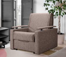 Кресла-кровати, Кресло кровать аккордеон 60, рогожка