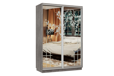 Шкаф-купе Премьер Лайт 02 П-3159 двухдверный