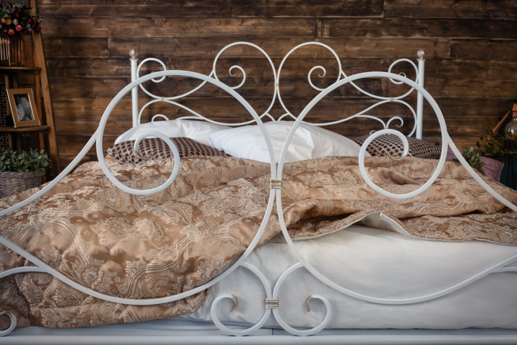 Кованые кровати, Кованая кровать Верона 1.8 с одной спинкой