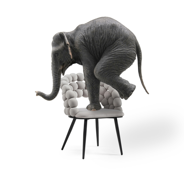 Стулья, Стул на металлокаркасе Ball