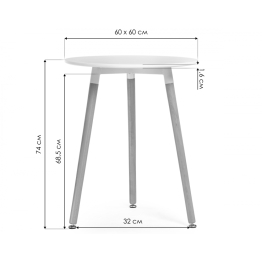 Стол деревянный Lorini 60