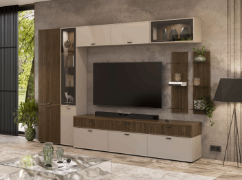 Модульная гостиная Стелла композиция 1