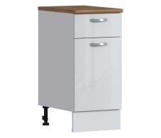 Дублин, Дублин шкаф 40 напольный с фасадом