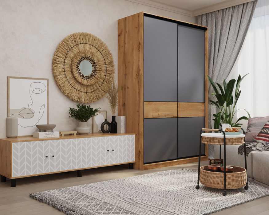 Шкафы-купе, Шкаф-купе SLIM 150*60