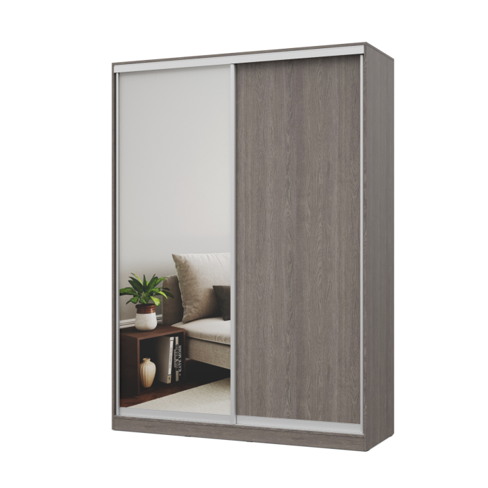 Шкафы-купе 2-х дверные, Шкаф-купе 2-дв  Роланд Р172  (в2360*ш1700*г590)