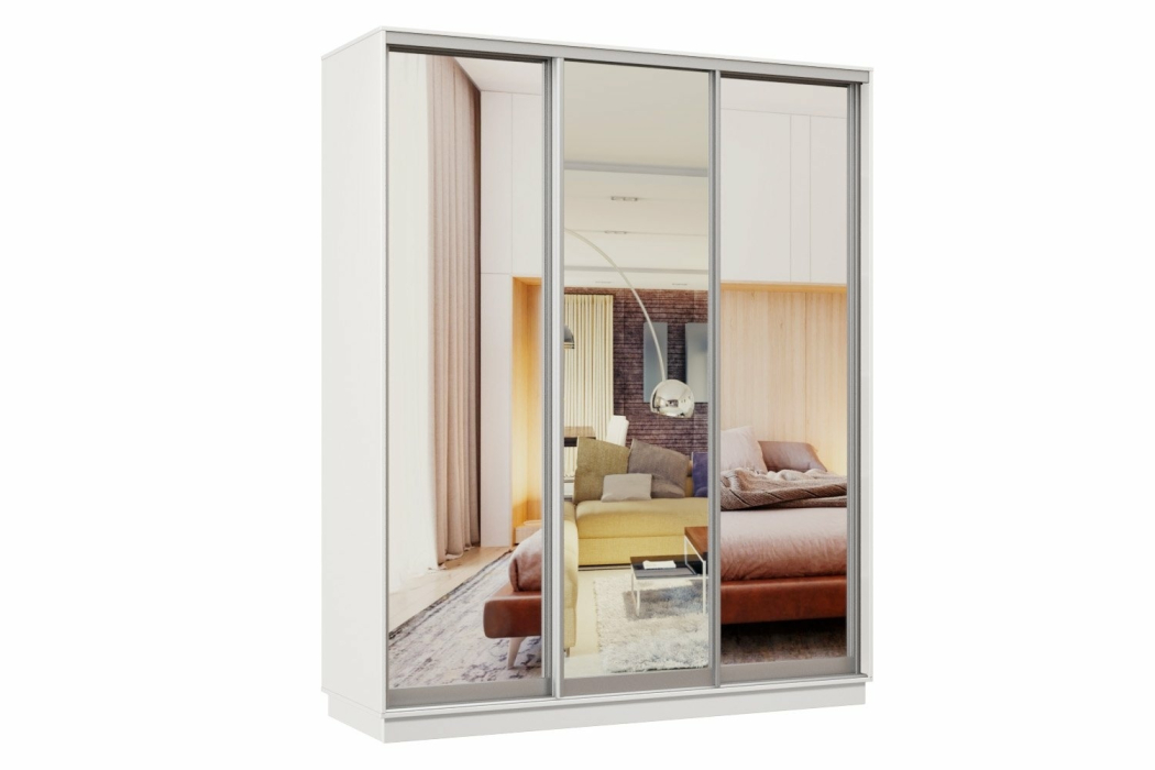 Шкафы-купе, Шкаф-купе Премьер 36 белый