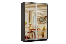 Шкафы-купе, Шкаф-купе Премьер Лайт 02 (11;11) двухдверный