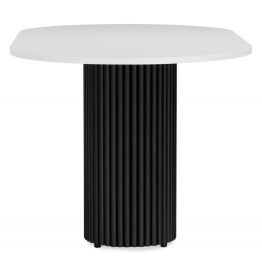 Стол Барон О 160 х 90 (черные ноги)