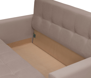 Диван прямой Оскар 1,2, микровелюр 