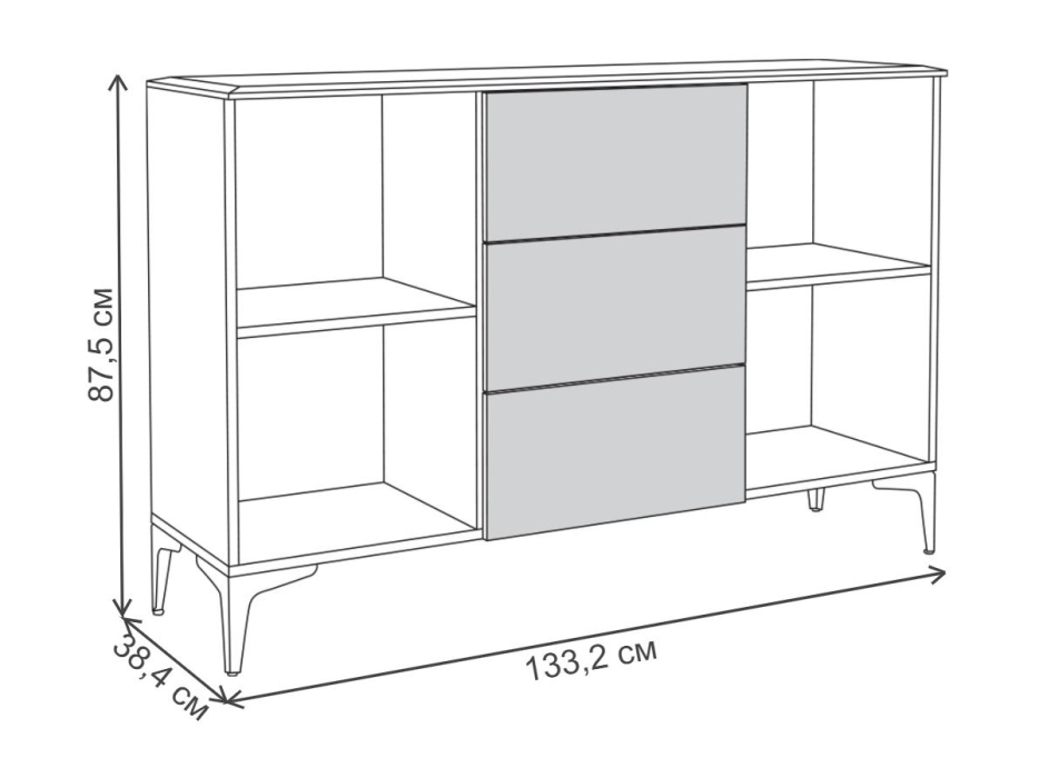 Комоды, Комод Вестра 13.309