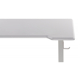 Компьютерный стол Маркос с механизмом подъема 120х75х75, белый