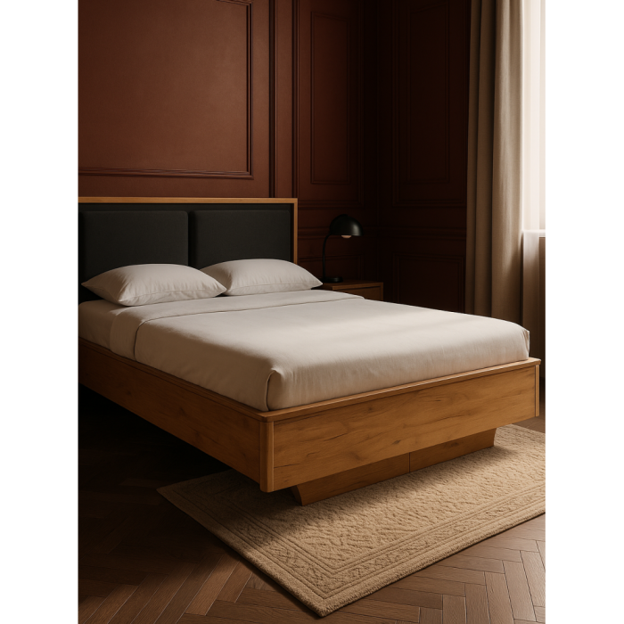 Мягкая кровать, Полутороспальная кровать Клауд парящая 140х200