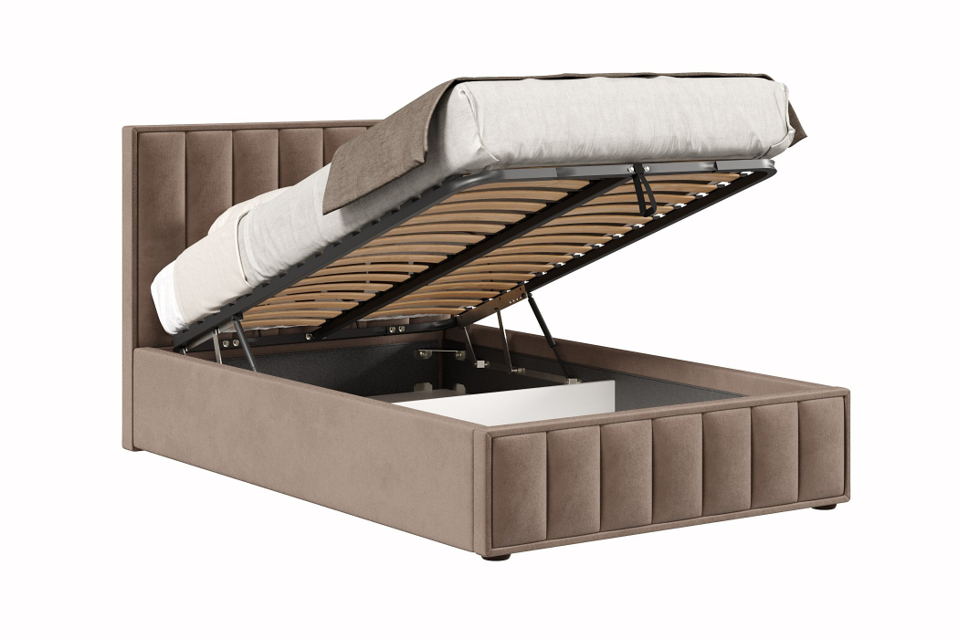 Мягкая кровать, Кровать Анкона 1200 с подъёмным механизмом