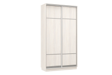Шкафы-купе, Шкаф-купе Премьер Лайт 01 (08;08) двухдверный