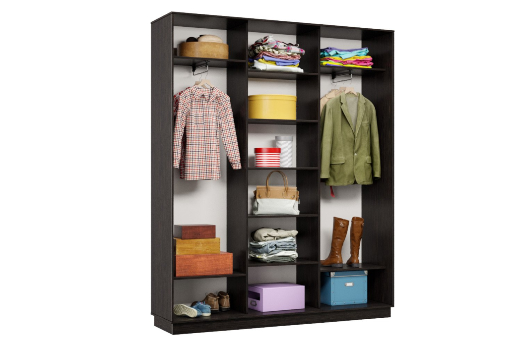 Шкафы-купе, Шкаф-купе Премьер 25 (16;16;16) трёхдверный