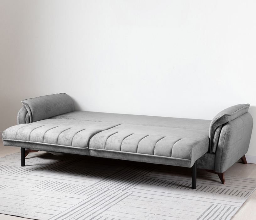 Диваны с ящиком для белья, Диван Дорис, Велюр Эверест