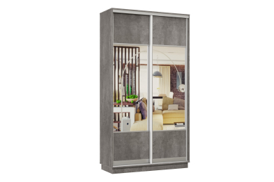 Шкаф-купе Премьер Лайт МИНИ 02 (05;05) двухдверный