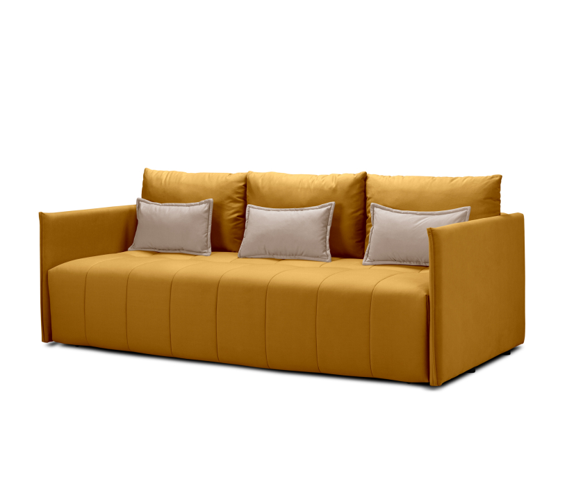 Диваны еврокнижки, Диван кровать прямой  Чилетти, микровелюр