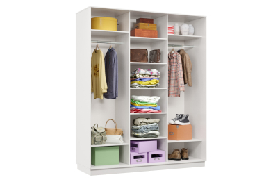 Шкаф-купе Премьер Лайт 28 (02;01;02) трехдверный