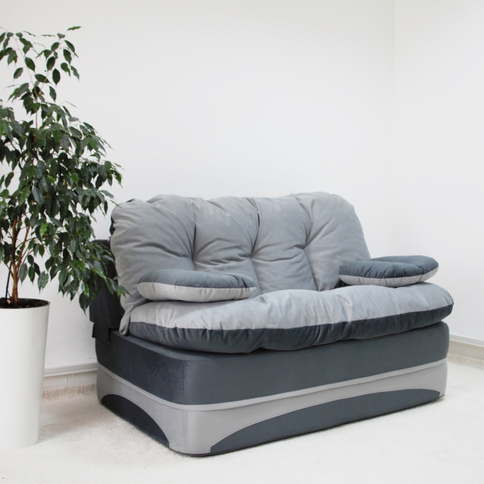 Бескаркасные диваны, Бескаркасный диван-кровать Клиффорд Мини, спальное место 1550*1900 мм велюр