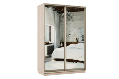 Шкаф-купе Премьер 03 ясень шимо светлый