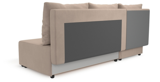 Угловой диван Каир Lux, велюр, левый