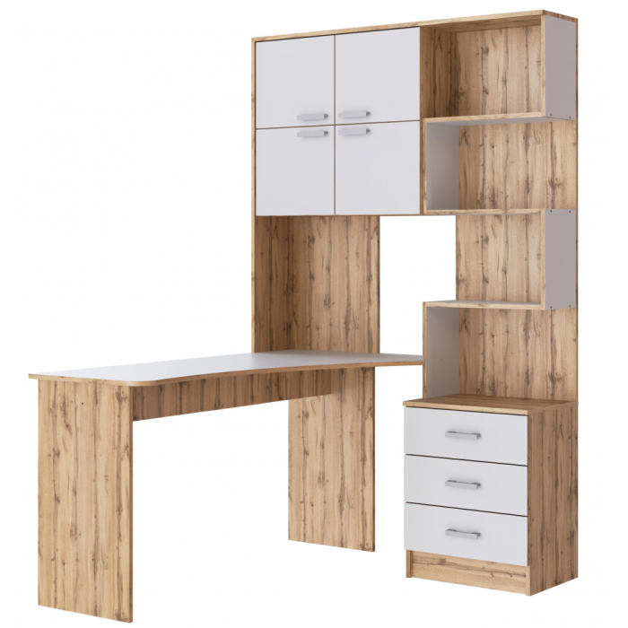 Угловые компьютерные столы, Компьютерный стол Ганор левый