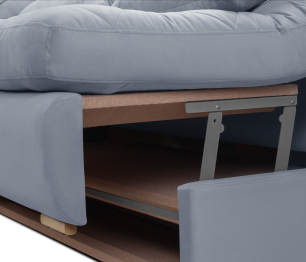 Диван модульный Борнео со спальным местоп П-образный, велюр