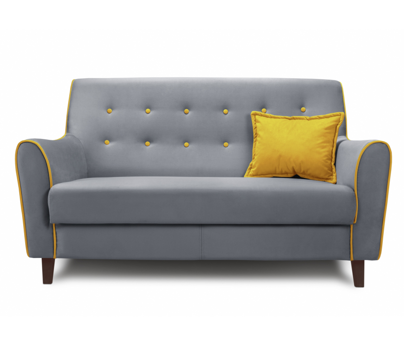 Дизайнерские диваны для гостиной, Диван прямой нераскладной Муссон, микровелюр