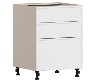 Квадро стол 3 ящ 56х82 см