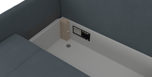 Диван-кровать Арти slim, велюр