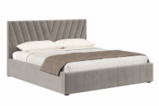 Мягкая кровать, Кровать Палермо 1800 с подъёмным механизмом, велюр