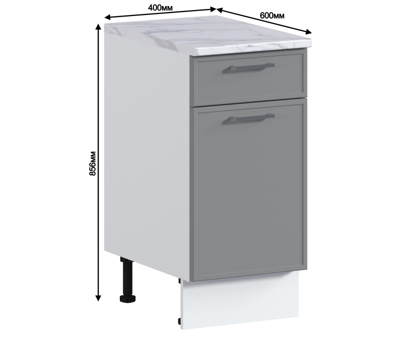 Мюнхен, Мюнхен стол 1 ящ, 1 дв, 40х86 см