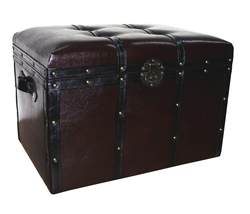 Банкетка в прихожую, Банкетка с ремнями размер S