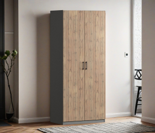 Шкаф двухдверный Макс 1000 мм, вариант №3 (ЛДСП)