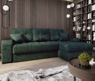 Угловой диван-кровать Лас-Вегас правый, шенилл