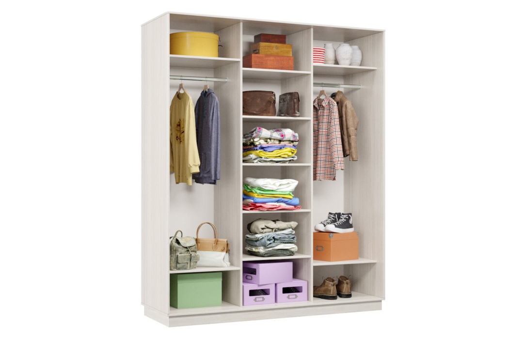 Шкафы-купе, Шкаф-купе Премьер 28 (15;15;15) трёхдверный